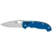 Ніж Spyderco Manix 2 XL CPM SPY27 G-10 Cobalt Blue