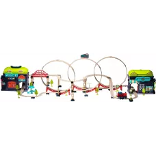 Ігровий набір OTAMANKO ХОРОБРИЙ ПАРОВОЗИК трюкова залізна дорога 137 деталей