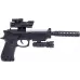 Пістолет світло-звуковий ZIPP Toys Beretta 92FS Чорний