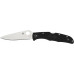 Ніж Spyderco Endura4 Black FRN flat ground