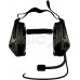 Активні навушники Sordin Supreme MIL CC з заднім тримачем. Колір: зелений