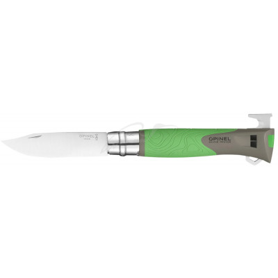 Ніж Opinel №12 Explore Tick Remover Green