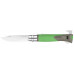 Ніж Opinel №12 Explore Tick Remover Green