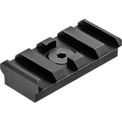 Планка Leapers UTG PRO M-LOK. 4-Slot Picatinny. Black