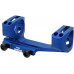 Кріплення-моноблок Warne X-Skeleton Mount. d - 30 мм. Ultra High. Weaver/Picatinny. Blue