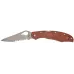 Ніж Spyderco Byrd Cara Cara 2 Half Serrated Brown