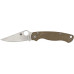 Ніж Spyderco Para Military 2 Brown Micarta CPM Cru-Wear