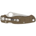 Ніж Spyderco Para Military 2 Brown Micarta CPM Cru-Wear