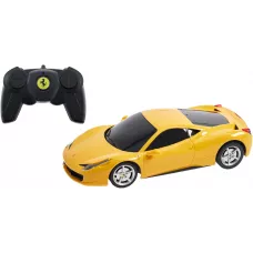 Машинка Rastar Ferrari 458 Italia 1:24 Жовтий