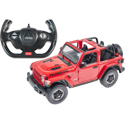 Машинка Rastar JEEP Wrangler Rubicon 1:14 Червоний