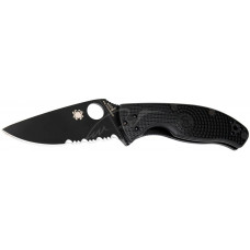 Ніж Spyderco Tenacious Black Blade Lightweight