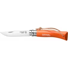 Ніж Opinel №7 Inox Trekking помаранчевий