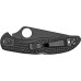 Ніж Spyderco Delica4 Black Blade