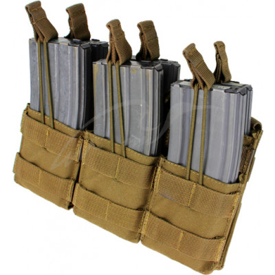 Підсумок Condor Triple Stacker M4 Mag Pouch. Coyote brown