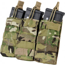 Підсумок Condor Triple M4/M16 Open Top Mag Pouch. Multicam