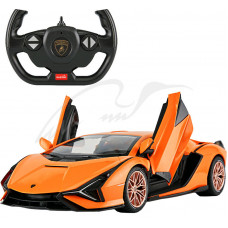Машинка Rastar Lamborghini Sian (97760) на радіокеруванні. 1:14. Колір: помаранчевий