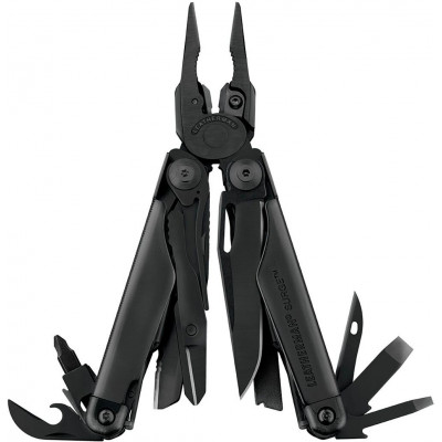 Мультитул Leatherman 831334 Surge-Black. Шкіряний чохол. Подарункова коробка