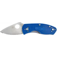 Ніж Spyderco Ambitious Lightweight Blue Serrated