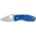 Ніж Spyderco Ambitious Lightweight Blue Serrated