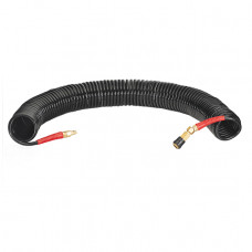 Шланг BLACK M-Flex 6.5х10мм, 20м спіральний поліуретановий з поворотним шарніром, латунними швидкороз'ємними з'єднаннями STORM