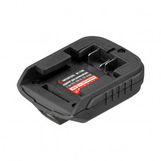 Адаптор для акумулятора Li-ion 20 В, USB 2A, LED ліхтар