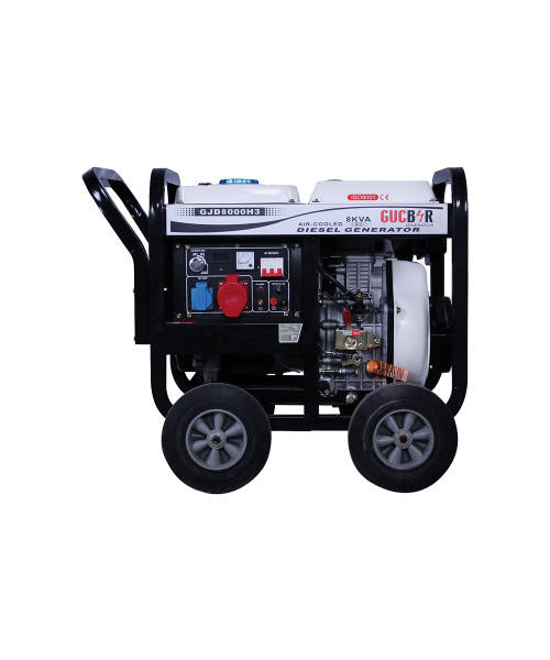 Генератор дизельний Gucbir GJD8000H-3, 8кВт, 400В Генератор дизельний Gucbir GJD8000H-3, 8кВт, 400В