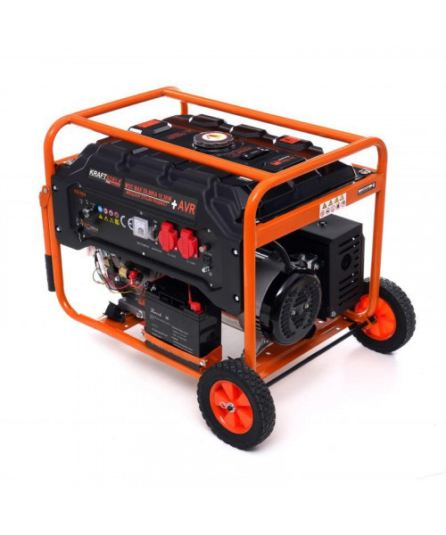 Генератор бензиновий Kraft Dele KD164 5.0/5.5 кВт з електрозапуском