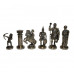 Шахи Ручна робота Manopulos S15 Лучники в дерев'яному футлярі 28 х 28 см Синіє