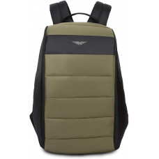 Рюкзак з відділенням для ноутбука 15 дюймів на 20 л POLICE SHROUD ANTI-THEFT BACK чорний/ зелений