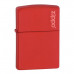 Запальничка Zippo 233ZL CLASSIC red matte with zippo