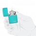 Запальничка Zipo Flat Turquoise Zippo Lasered 49454 ZL