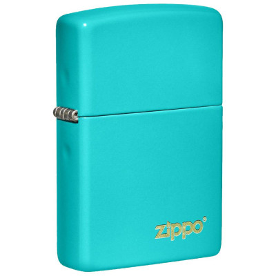 Запальничка Zipo Flat Turquoise Zippo Lasered 49454 ZL