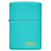 Запальничка Zipo Flat Turquoise Zippo Lasered 49454 ZL