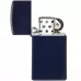 Запальничка вузька бензинова ZIPPO" Slim Navy Blue Matte, синя (1639)