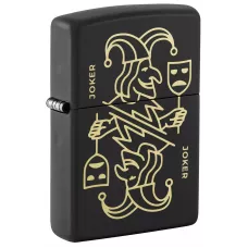 Запальничка бензинова ZIPPO Joker Card Design, чорний (46290)
