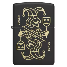 Запальничка бензинова ZIPPO Joker Card Design, чорний (46290)