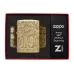 Запальничка армована бензинова ZIPPO Armor® Tumbled Brass 1932 Filigree Design, золотиста (46776)