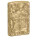 Запальничка армована бензинова ZIPPO Armor® Tumbled Brass 1932 Filigree Design, золотиста (46776)