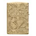 Запальничка армована бензинова ZIPPO Armor® Tumbled Brass 1932 Filigree Design, золотиста (46776)