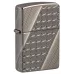 Запальничка армована бензинова ZIPPO Armor® Black Ice® MultiCut Photo Image 360 Elegant Dots Design, чорний лід (46812)