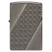 Запальничка армована бензинова ZIPPO Armor® Black Ice® MultiCut Photo Image 360 Elegant Dots Design, чорний лід (46812)