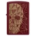 Запальничка бензинова ZIPPO Reg Merlot Matte Geometric Skull Design червоний (46835) Запальничка бензинова ZIPPO Reg Merlot Matte Geometric Skull Design червоний (46835)