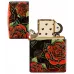 Запальничка бензинова ZIPPO Red Roses Design 540 Fusion чорний, червоний (46849)