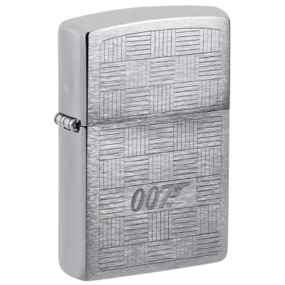 Запальничка бензинова ZIPPO James Bond 007® Tuxedo, матовий хром (46853)