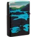 Запальничка бензинова Zippo Deer Landscape 540 Color Process Picturesque Scenic Design Чорний (49483)