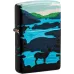 Запальничка бензинова Zippo Deer Landscape 540 Color Process Picturesque Scenic Design Чорний (49483)