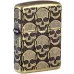 Запальничка армована бензинова Zippo Armor® MultiCut Photo Image 360 ​​Cackling Cranium Design антична латунь (46302)