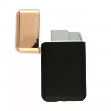 Запальничка газова турбо SILVER MATCH ATHENES метал, чорно-мідний, оксамитовий мішечок (40674231BLM)