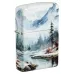 Запальничка бензинова ZIPPO Frozen Valley із покриттям 540 Color Matte біло-блакитний (46702)