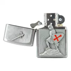 Запальничка бензинова ZIPPO Crusade Victory chrom Перемога, хром (1300103)